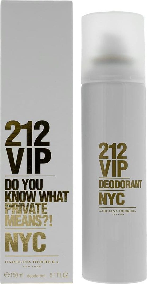 Carolina Herrera, 212 VIP, Déodorant Spray, Pour Femmes, 150 ml