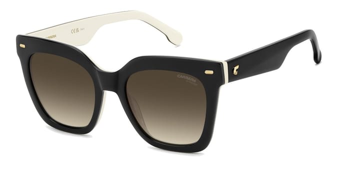 Carrera CARRERA 3086/S Black white 52/20/145 WOMAN Zonnebrillen