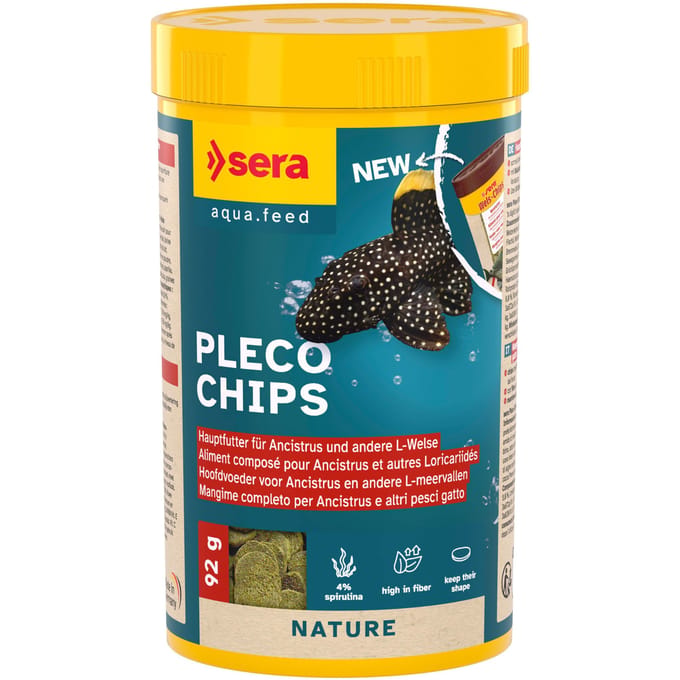 250ml Meerval-Chips Nature Sera Vissenvoer