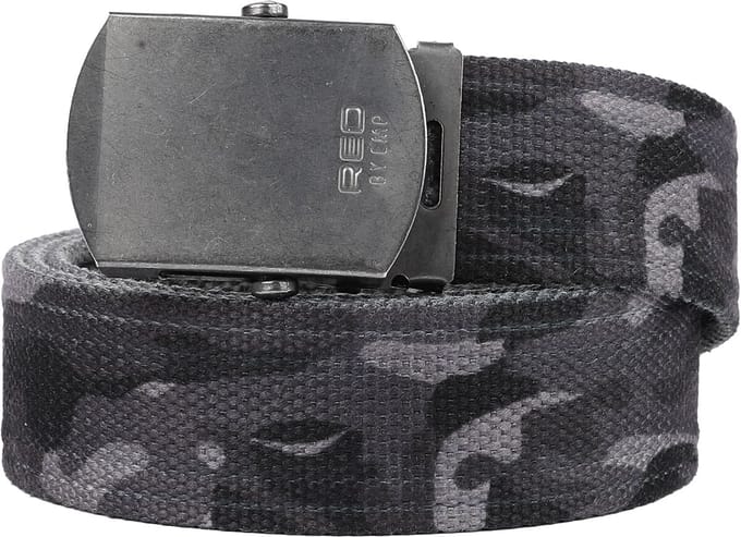 R.E.D. Rock-Engineered Design Veelkleurige riem in effen design - Unisex - 95 cm
