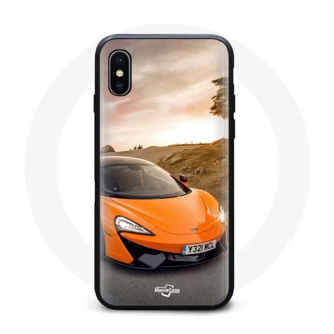 Coque - Mclaren - Iphone XS Max - Orange - Rigide - Sportif orange
