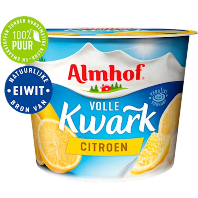 Volle kwark citroen