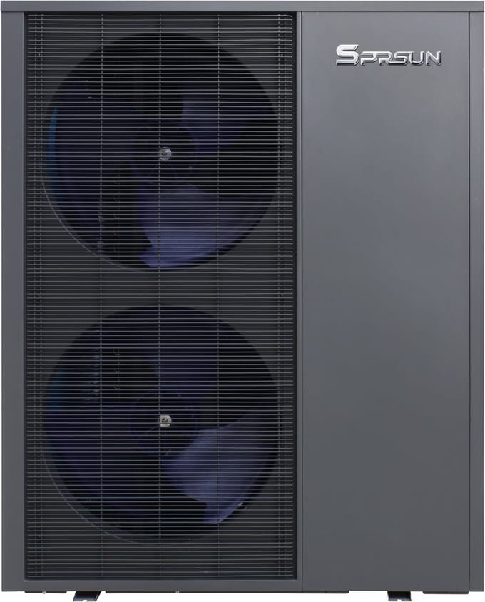SPRSUN Commerciële Monoblock Warmtepomp CGK-080V4P-B / CGK-100V4P-B – 25 / 30 kW – R290