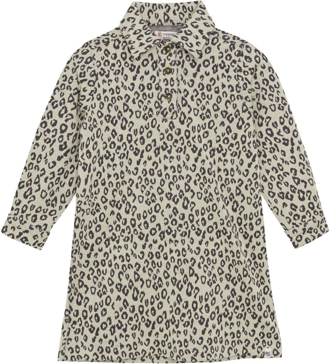 Noppies Jurk Pharr - Animal Pattern - Maat 128