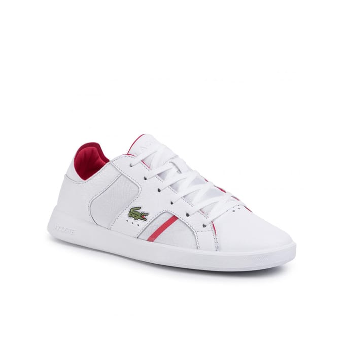 Lacoste Novas 120 1 SMA Heren Wit Trainers