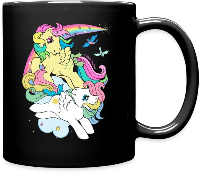 My Little Pony Retro Regenboog Met Twee Pony's Mok Uni