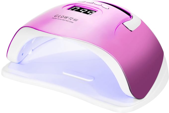 Dermasyis GLOW MAX F2 RP UV/LED Nagellamp 220W. #Roze