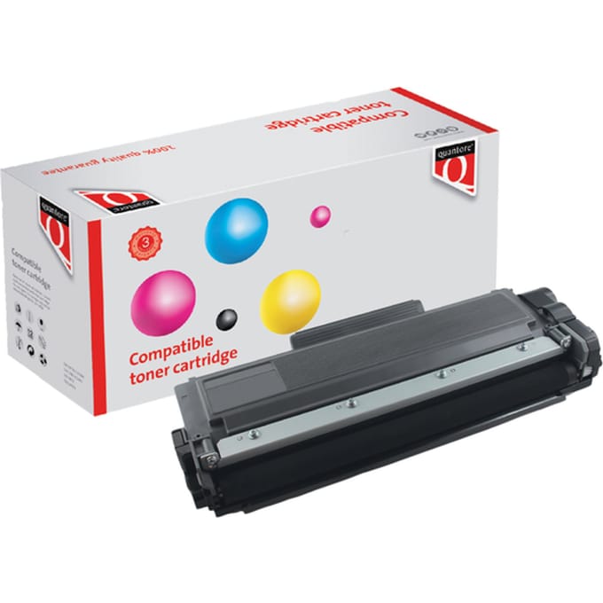 Tonercartridge Quantore alternatief tbv Brother TN-2410 zwart