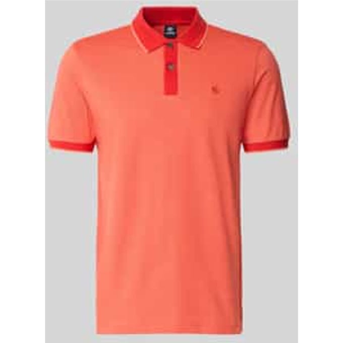 regular fit poloshirt met gestikt logo