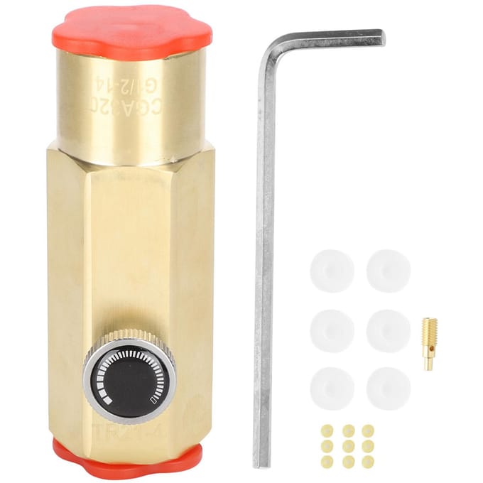 Koolstofdioxide Cilinder Navul Connector Adapter Kit CGA320 naar TR21?4 Soda Maker Accessoires