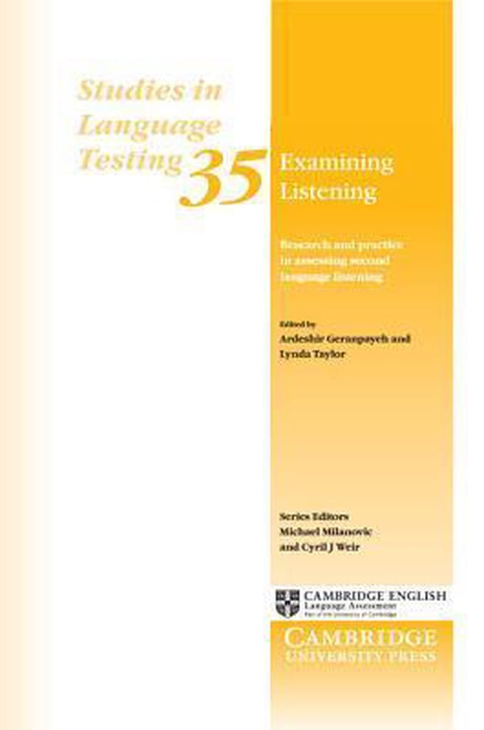 Examining Listening - Ardeshir Geranpayeh