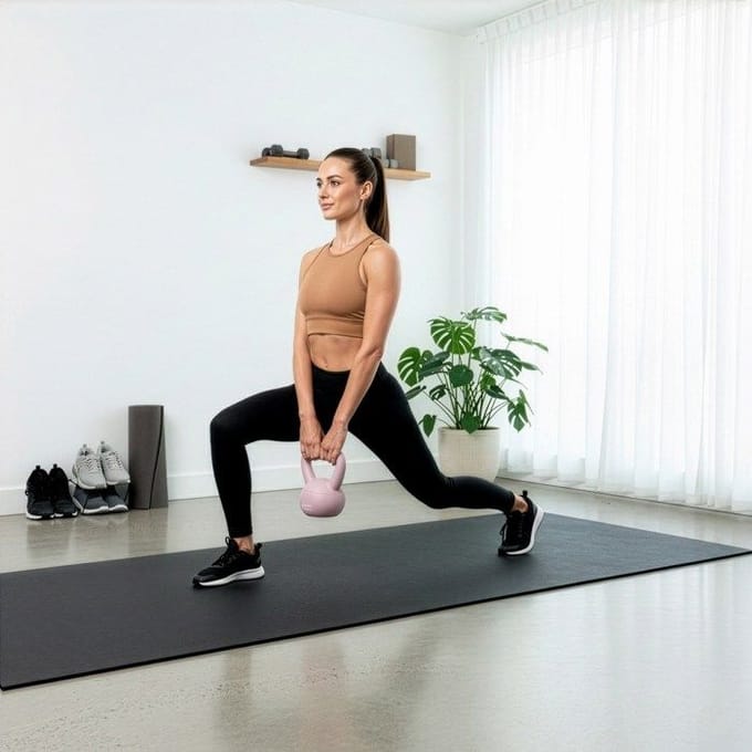 Actiget® Zachte Kettle Bell | Kettlebell | 2 kg | Roze