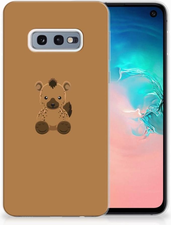 Samsung Galaxy S10e Telefoonhoesje met Naam Baby Hyena