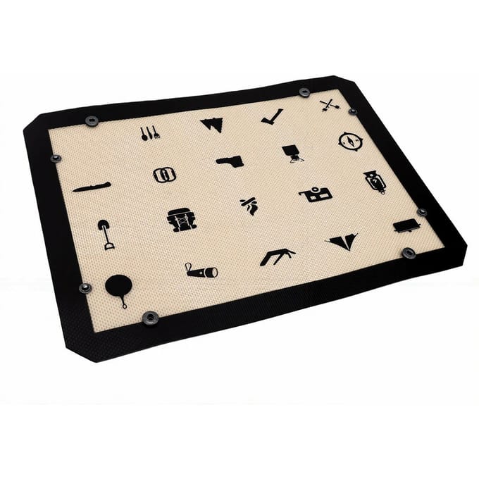 Siliconen Vezel Bakmat Hoeken Klikken Samen om Lekvrij Bakblik te Vormen Oven Liner Met Gesp L