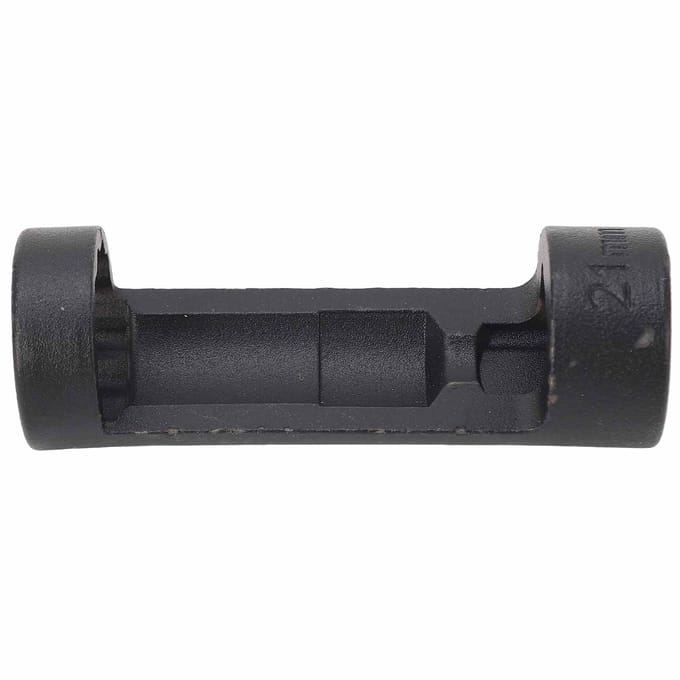 Veerpootmoer Dop Hoge Sterkte Efficiënt 12 Punten 81mm Ophanging Veerpoot Verwijderingsgereedschap Universele Pasvorm voor Auto's 21mm / 0.83in