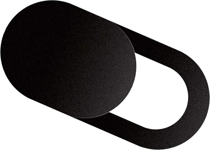 Webcam Cover Privacy Schuif Universeel Camera Cover Webcam Schuifje Zwart