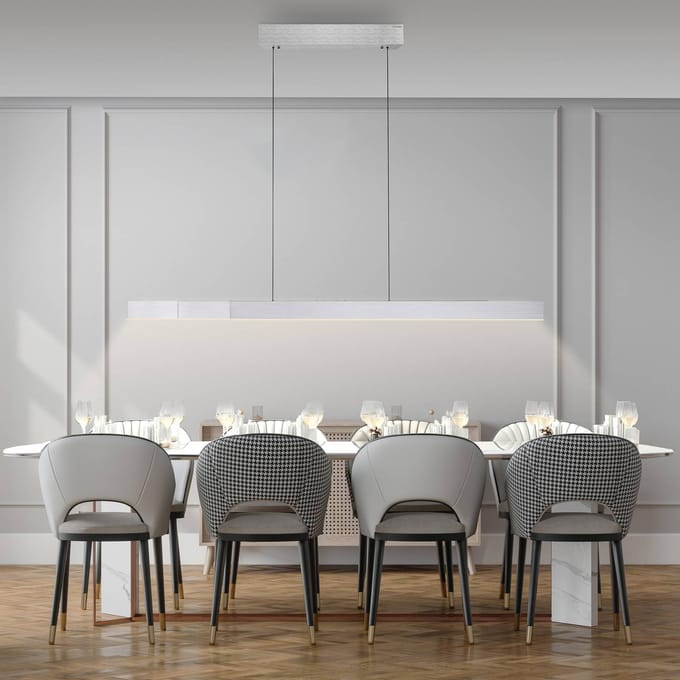 LED hanglamp PURE Moto-Rise, diamant, aluminium, CCT