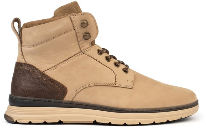 Bufflox oxford boots heren taupe nubuck