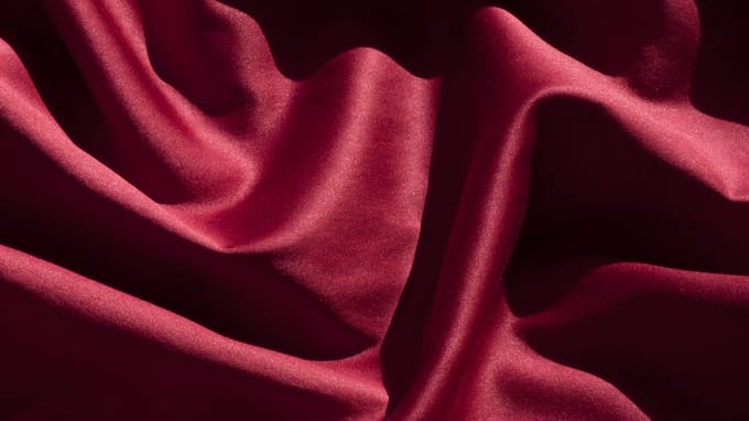 Dommelin Hoeslaken Uni Satijn 300TC 580 Rosso 90x200/30