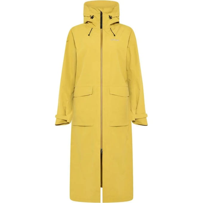 Didriksons NADJA WNS PARKA L 4 Dames Outdoorjas - Yellow Pollen