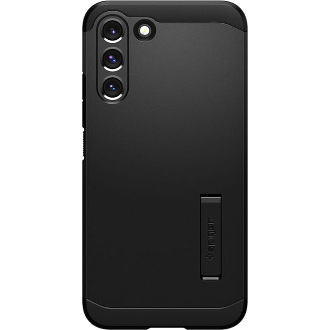 Spigen Tough Armor Backcover voor de Samsung Galaxy S22 Plus - Zwart