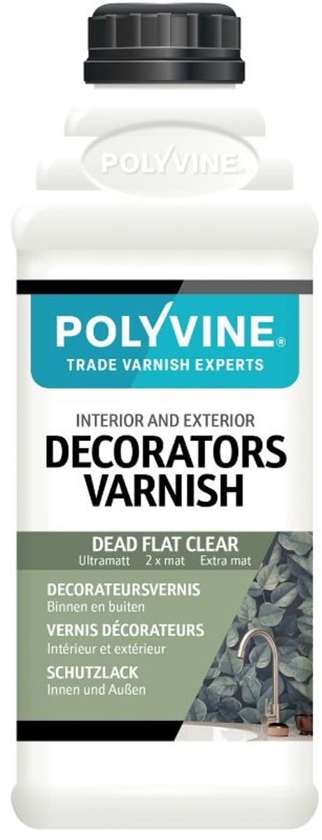 Polyvine Decoratieve vernis heel mat 1L