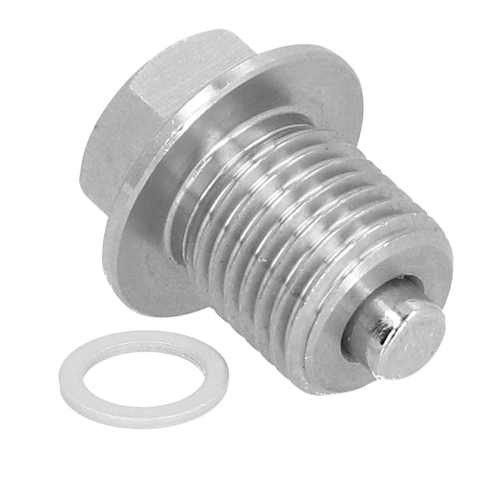 M14x1.5mm Olieaftapplug RVS Neodymium Magneet Oliecarterschroef Universeel