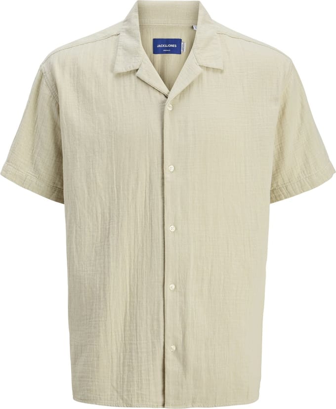 JACK&JONES - JOREASTER PATRAS RESORT SHIRT SS LN - Heren - Overhemden
