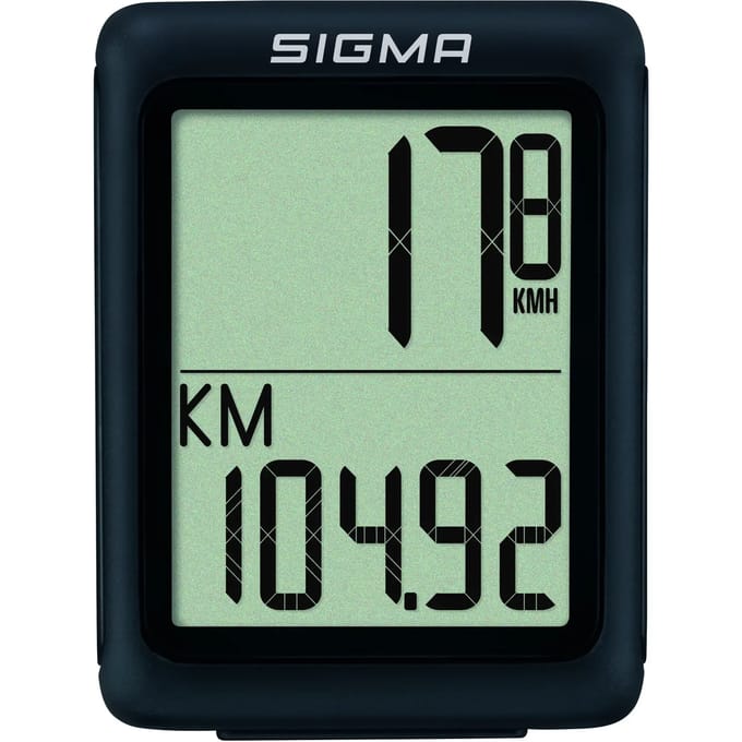 Sigma BC 5.0 WR Fietscomputer Via kabel Met wielsensor