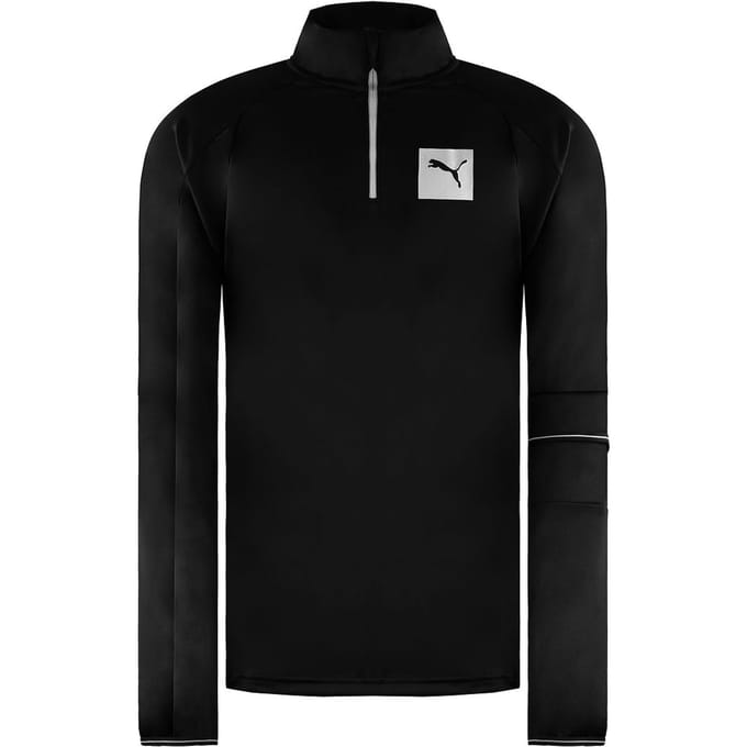 Puma Tech Heren Zwarte Sweater