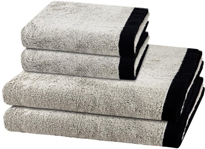 Cawö Sonstiges 2 X handdoek 2 X douchehanddoek - in set 4 pack Lifestyle Splash
