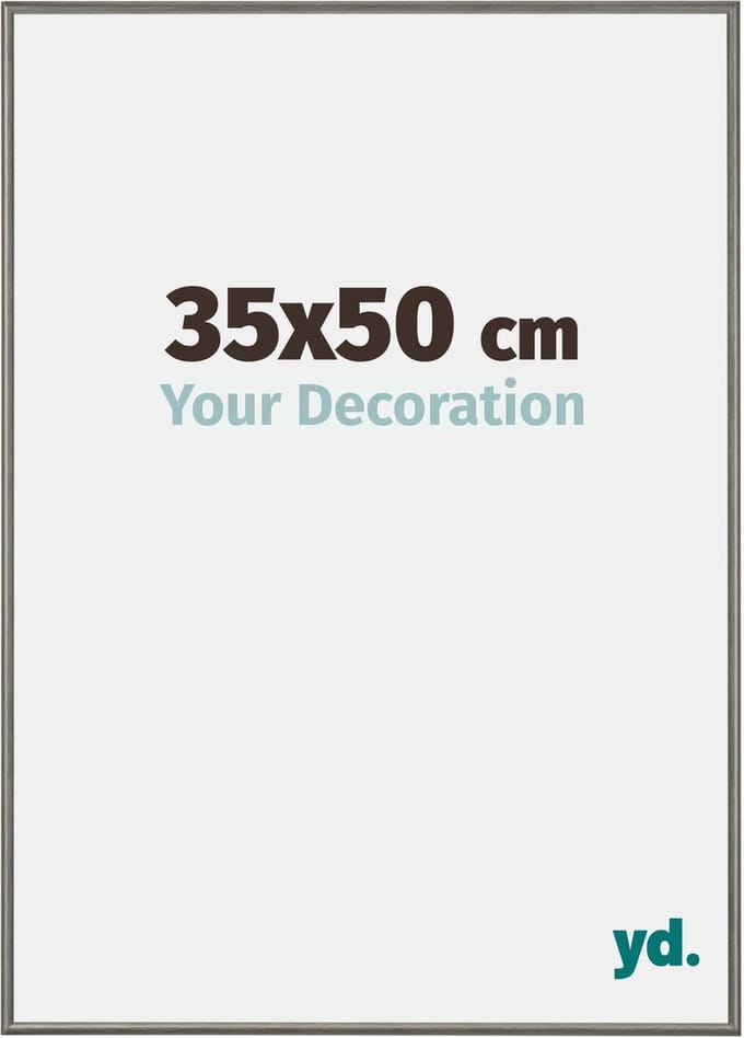 Your Decoration - Fotolijst 35x50 cm - Aluminium - Mercury Structuur - New York