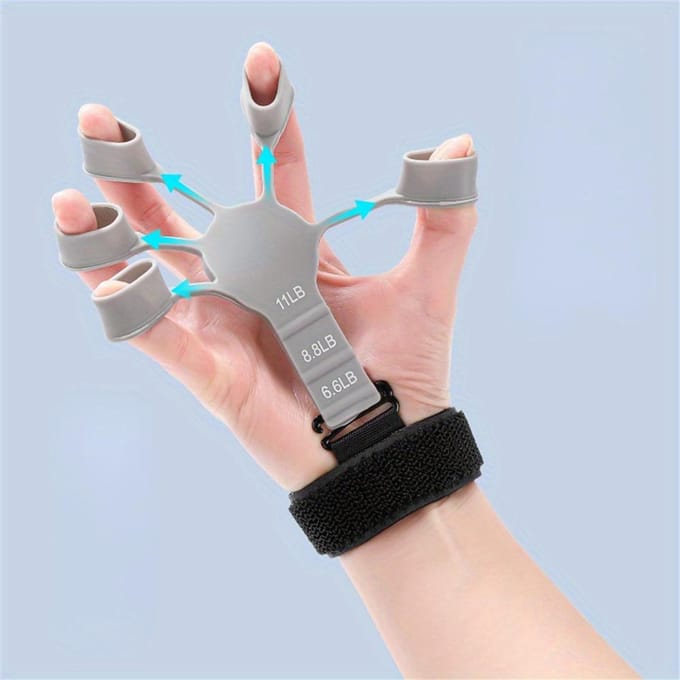 Oefening Vinger 5 Vinger Siliconen Pols Puller Stretching Tool Vinger Trainer Hulpmiddelen Hand Training Kracht Oefening