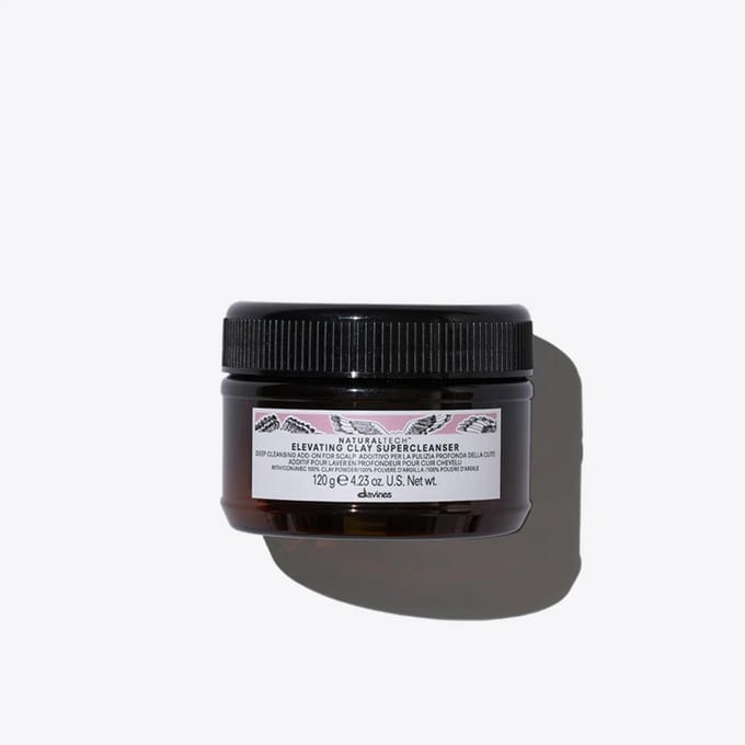 Davines, NaturalTech Argile Élevante, Gommage du Cuir Chevelu, Nettoyage Profond, 120 g