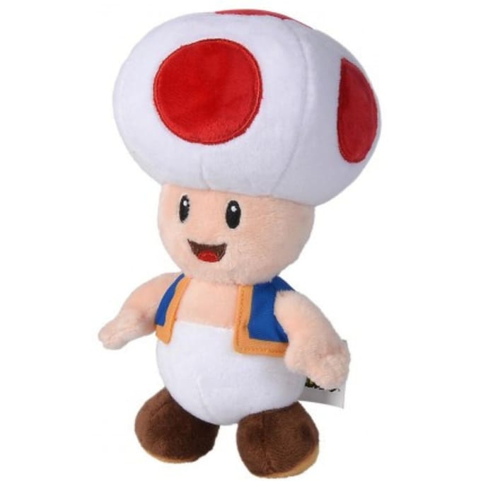 Super Mario pluche - Toad  - 20 cm