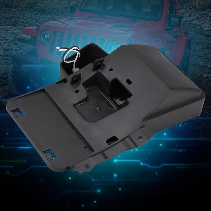 Montagebeugel Achterkentekenplaat Frame Houder Met Licht voor Jeep Wrangler JK 20062017