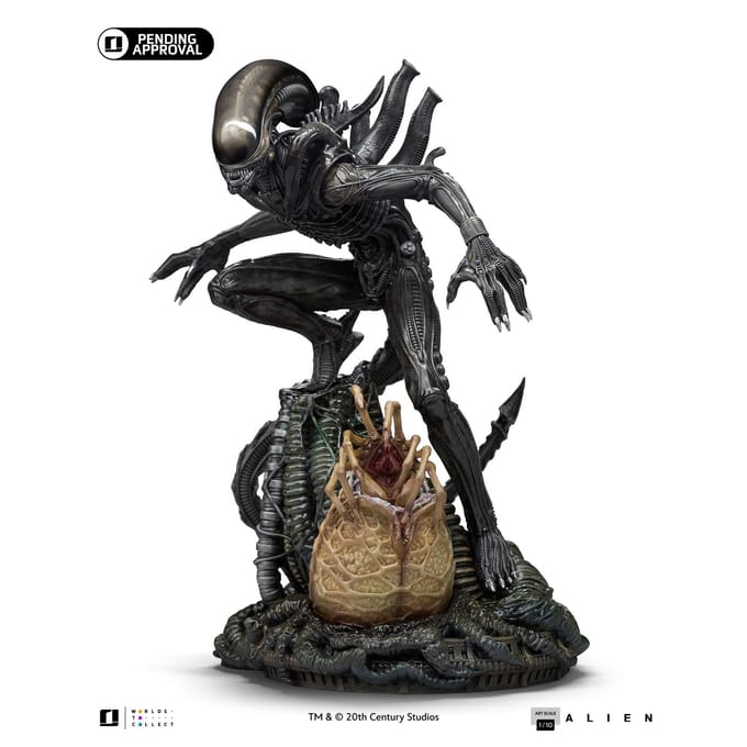 Alien Art Scale Statue 1/10 Alien Big Chap 24 cm