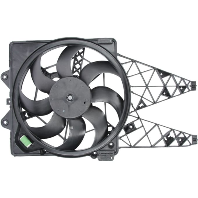 Koelventilatorwiel, motorkoeling DENSO DER09065