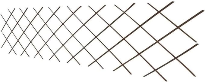 Wilgen Hekken - Trellis Panel - Tuin Afscheiding - Uitschuifbaar Ontwerp - 180x60 cm - Bruin