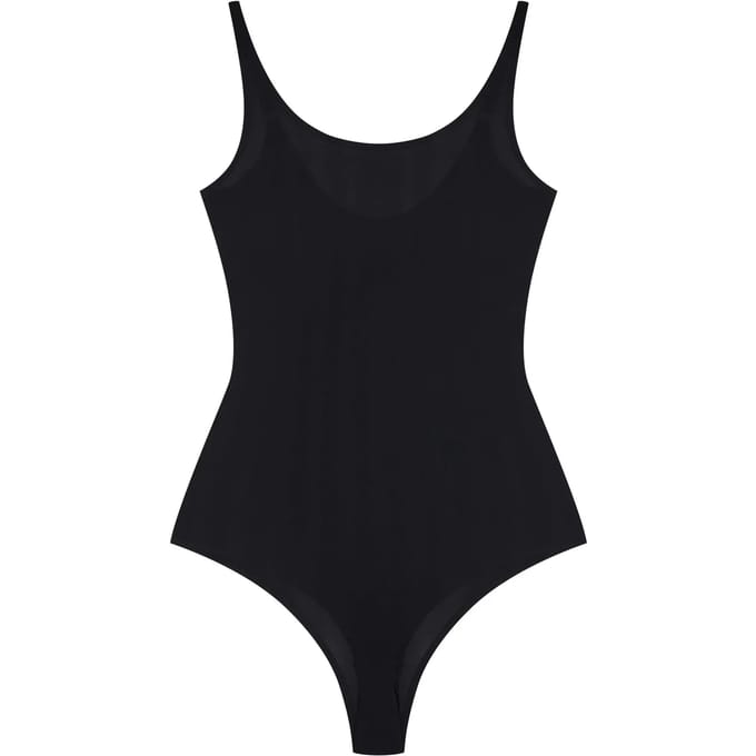 Henderson Byte - Dames Body - Gladde Bralette Body - Verstelbare Bandjes - Maat M - Zwart