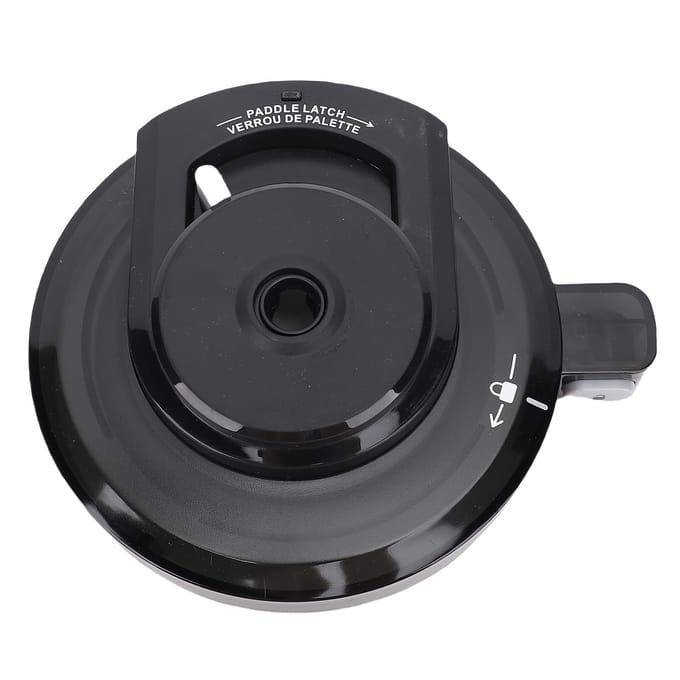 Couvercle de bol extérieur pour machine à glace NC301, couvercle de bol extérieur réutilisable black