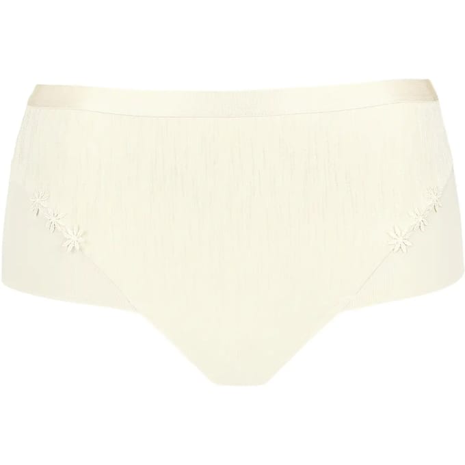 Champagne hoge slip Lisca Gracia - Wit - Maat - 50