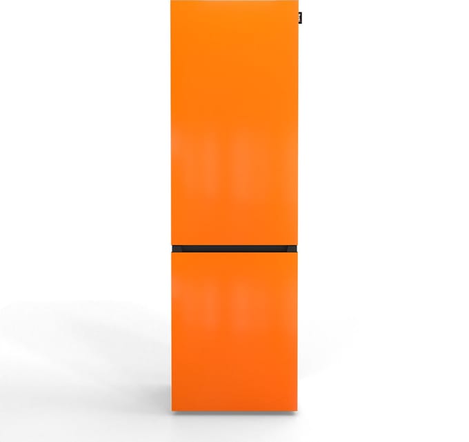 NUNKI LARGECOMBINF-FORA / Koel-vriescombinatie, D Klasse, 253l, Bright Orange, Gloss (FRONT only)