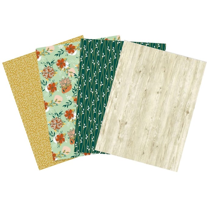 Décopatch Pocket Hot-Foil Collection Mix and Patch "Naturell"