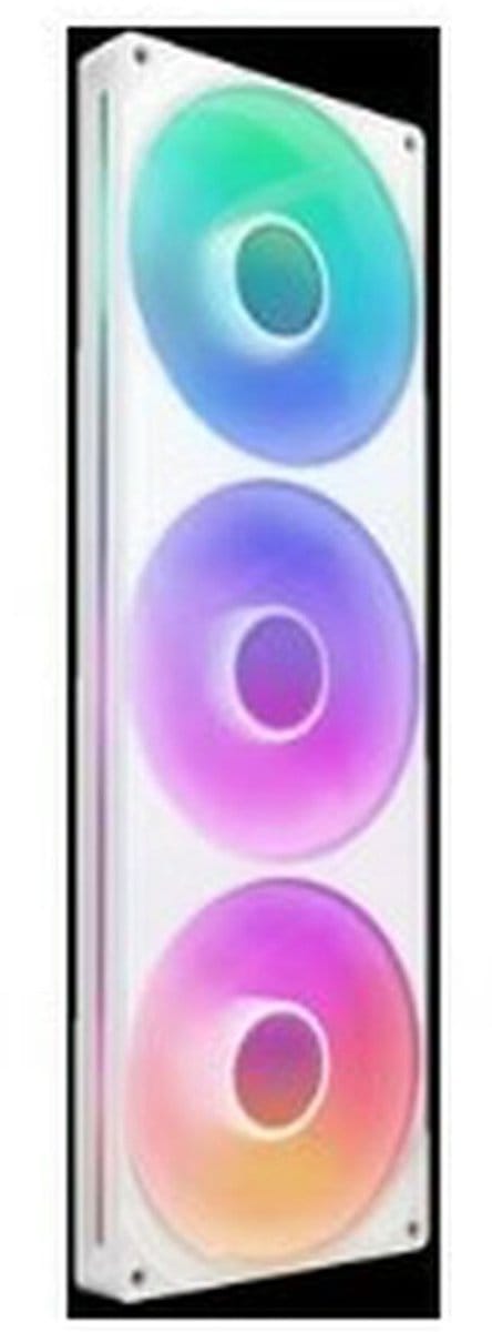 NZXT F420RGB Core (single frame 420mm fan) - White - Case ventilator - Wit met RGB-licht - 34 dBA