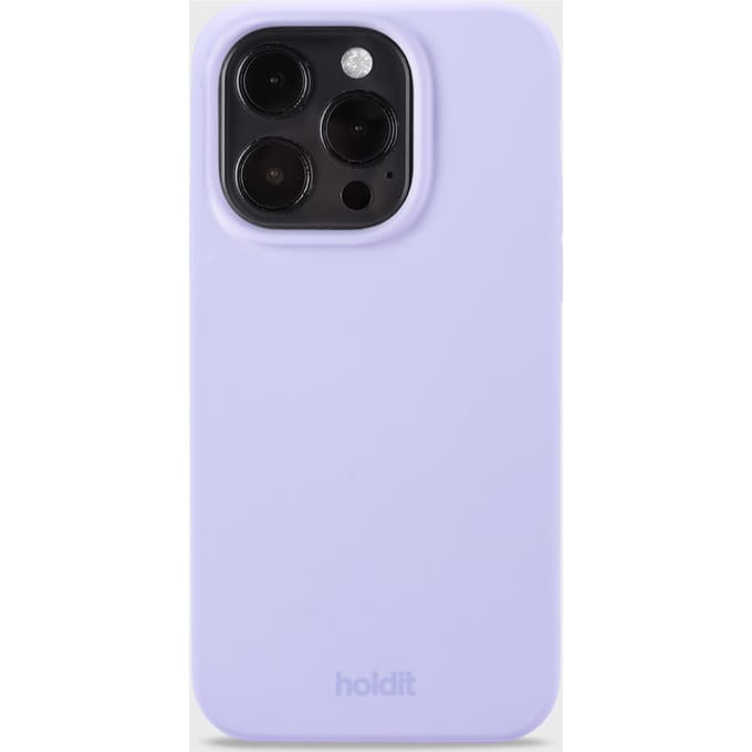 Phone Case Silicone Lavender iPhone 15 Pro