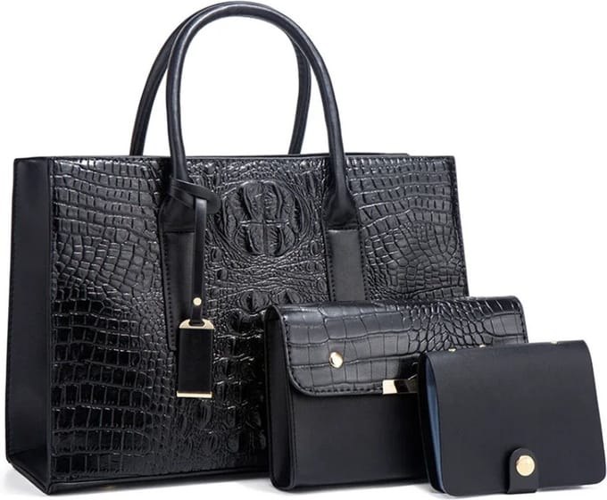 N3 Collecties  PU-handtas met retro luipaardprint, dames