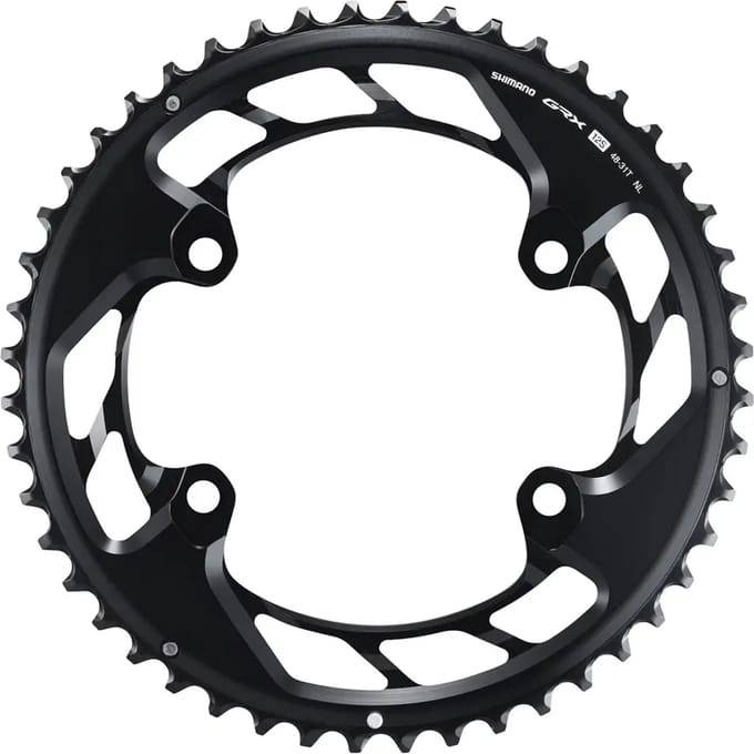 Shimano Rx820 Double Kettingblad Deksel Transparant 48t