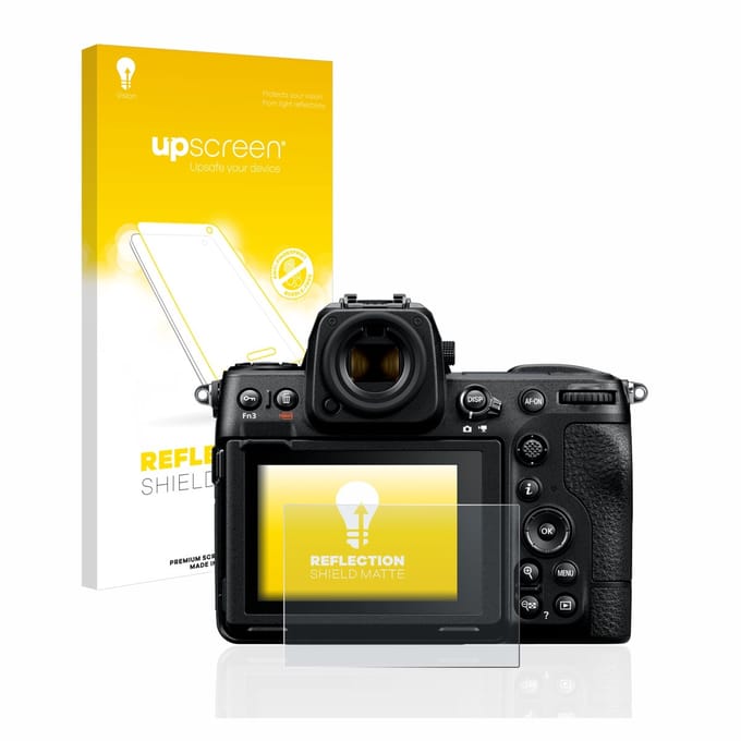 upscreen - Screenprotector voor Nikon Z 8 - Folie Beschermfolie anti glare matte