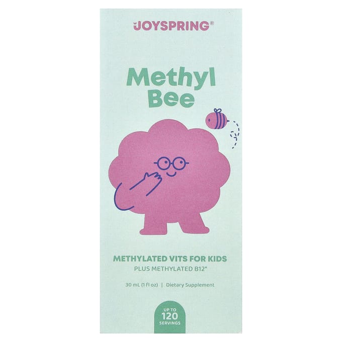 JoySpring, Methylbell, Vitamine V Méthylée pour Enfants, 30ml (1 fl oz)